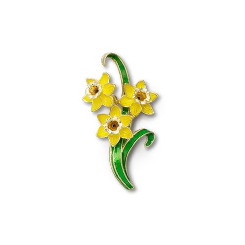 Daffodil Brooch