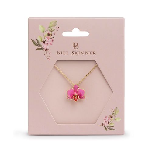 Pink  Orchid Pendant