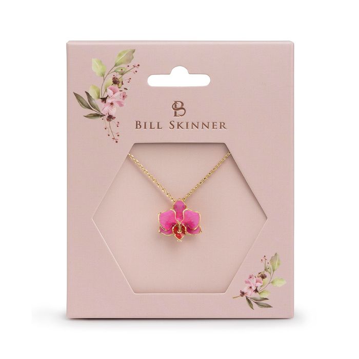 Pink  Orchid Pendant