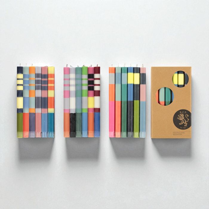 Striped Candle Collection