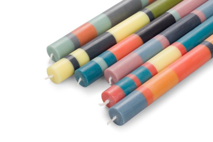 Striped Candle Collection