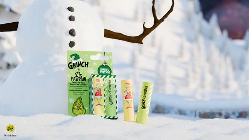 Dr.PAWPAW x The Grinch Candy Cane Lip Scrub & Original Balm Duo