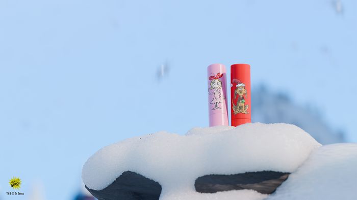 Dr.PAWPAW X The Grinch Peach Pink & Ultimate Red Balm Duo