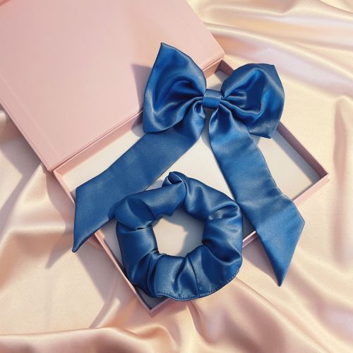 Scrunchie and Hair Bow Gift Set