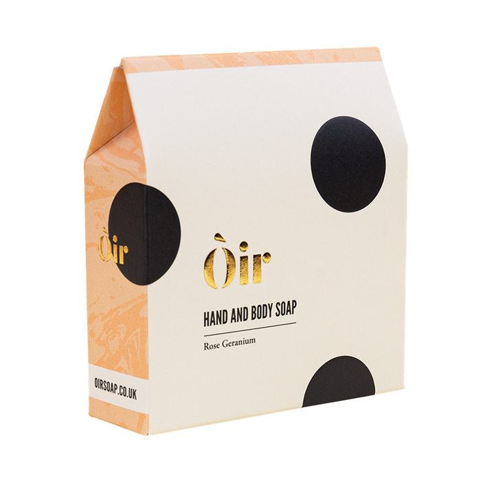 Rose geranium hand & body soap