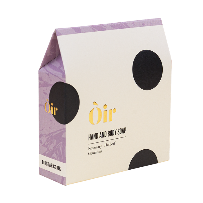 Rosemary, ho leaf, geranium hand & body soap