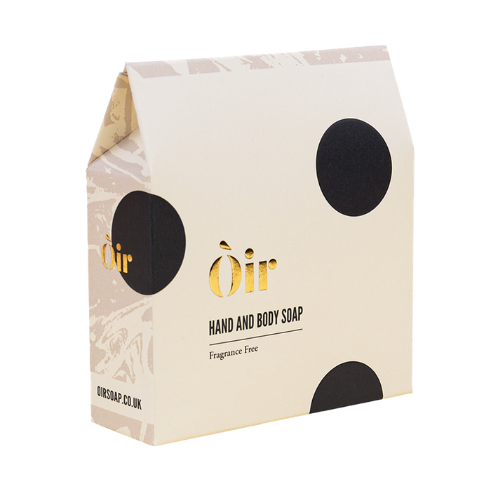 Fragrance free hand & body soap