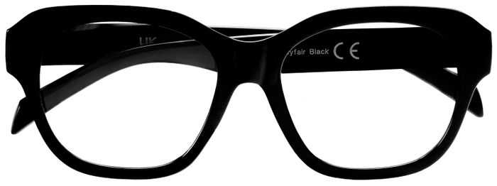 Remaldi Mayfair Black Reading Glasses RRP £17