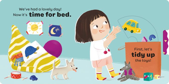 9781836008996	Play, Turn, Shine	Hello, Sleep!	Turn the wheel and become a bedtime superstar!