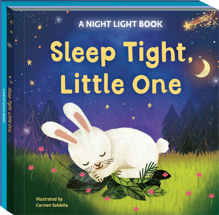 9781836007302		Sleep Tight, Little One: A Night Light Book	Pops up into a night light!