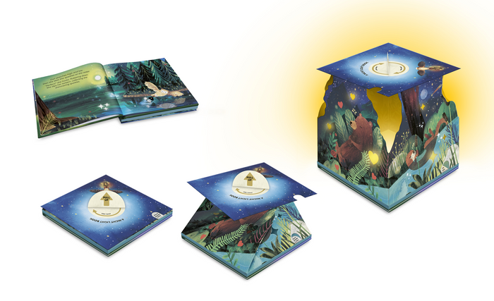 9781836007302		Sleep Tight, Little One: A Night Light Book	Pops up into a night light!