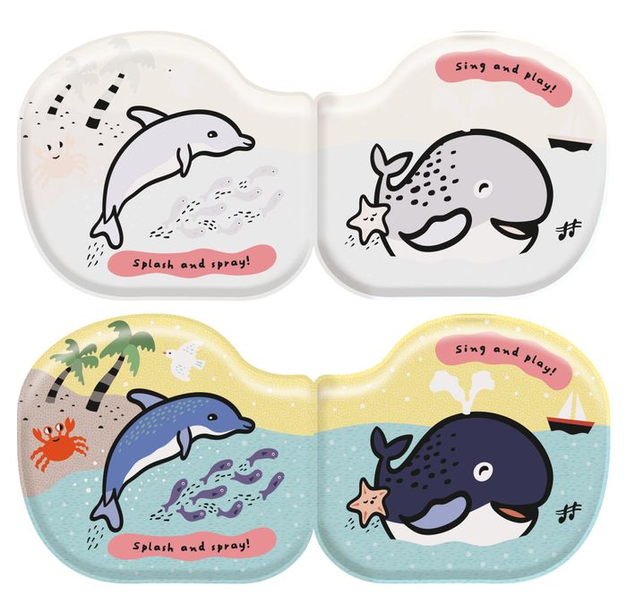 9781836003779	Wee Gallery Shaped Bath Books	Whale & Friends