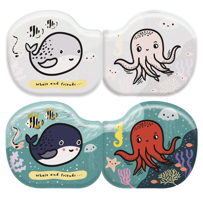 9781836003779	Wee Gallery Shaped Bath Books	Whale & Friends