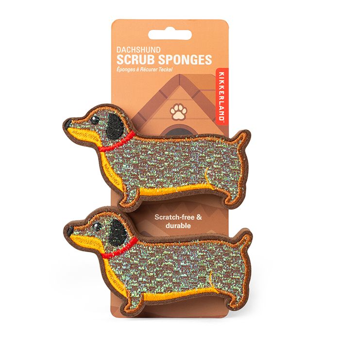 Dachshund Scrub Sponges
