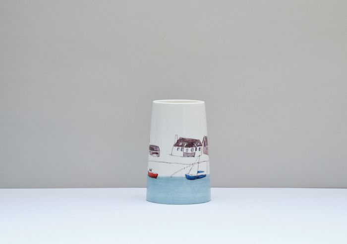 Bobbing Boats on the Sea Wall