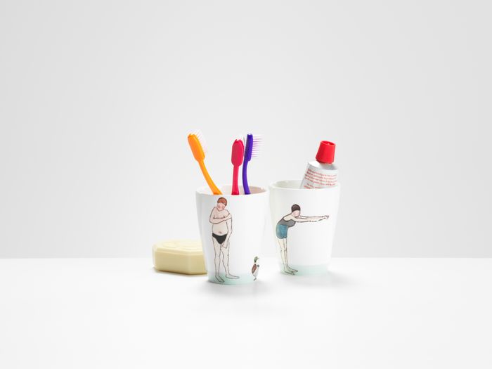 Swimmers Collection beakers