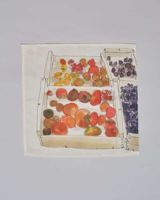 Big Toms, Figs and Grapes & Peaches and Peppers Set of Napkins