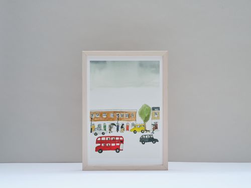 London Life Art Print