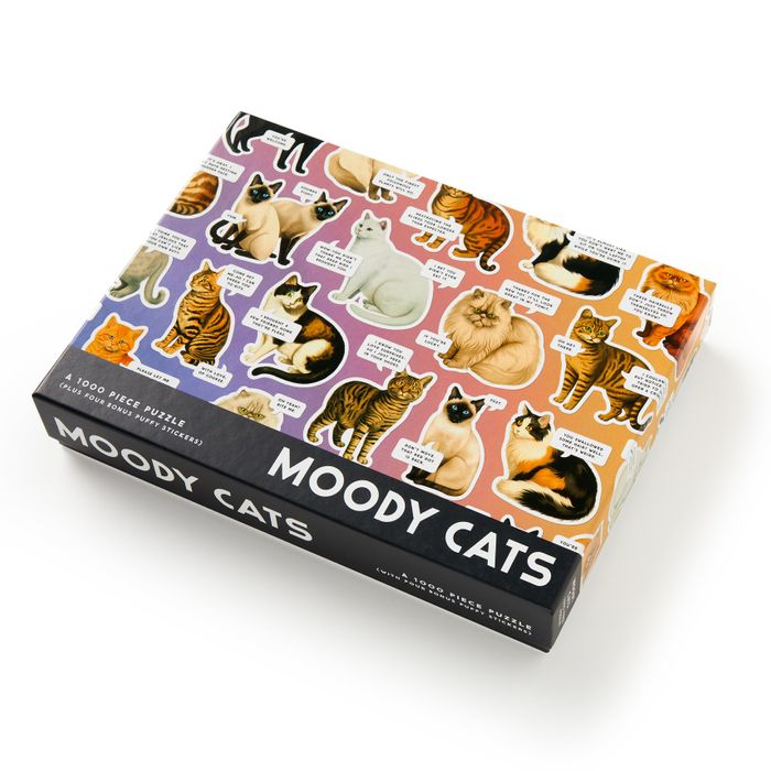 Moody Cats 1000 Piece Puzzle