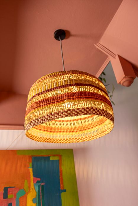 Ghanaian Hand Woven Lightshades