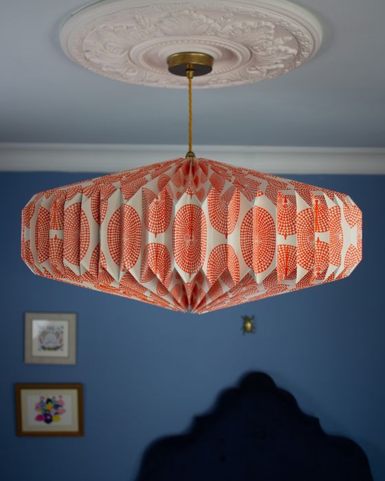 Patterned Origami Paper Lightshades