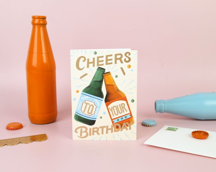 BBQ Eats - Men's Birthday Cards