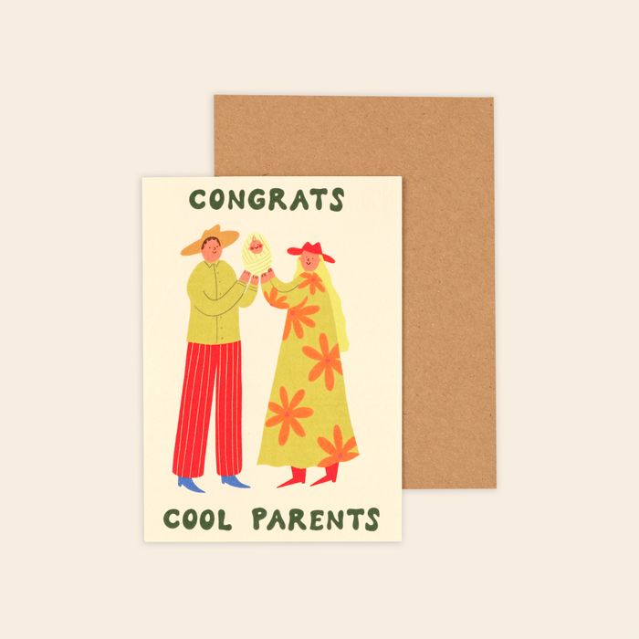 Congrats Cool Parents New Baby Card