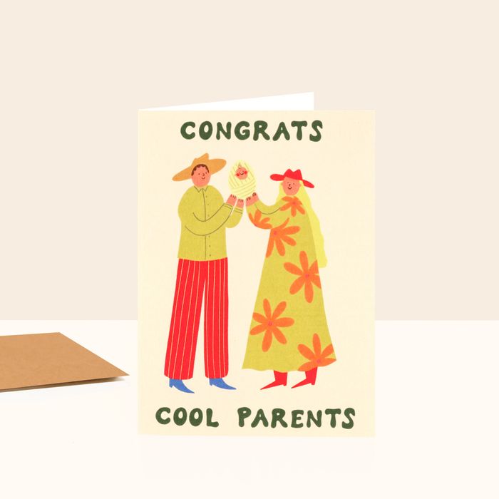 Congrats Cool Parents New Baby Card
