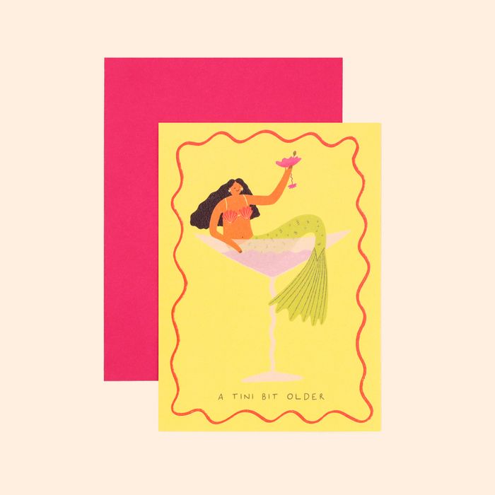 A Tini Bit Older Birthday Card