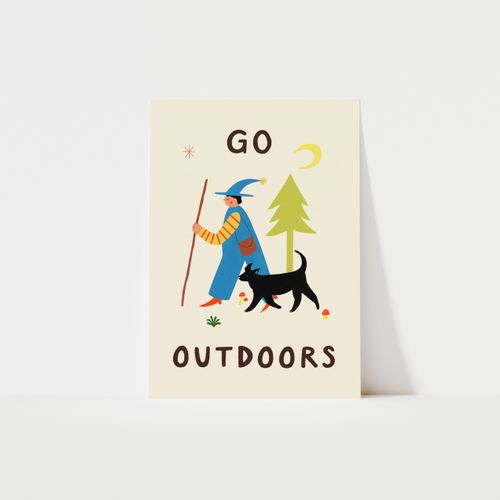 Go Outdoors Art Print