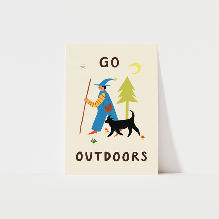 Go Outdoors Art Print