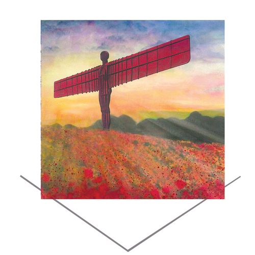 Angel of the North Greeting Card