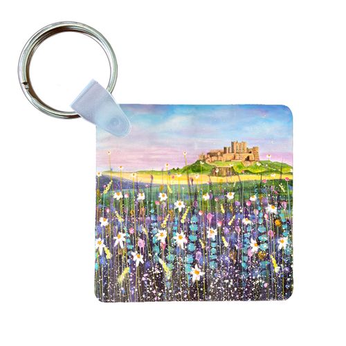 Bamburgh Castle Keyring