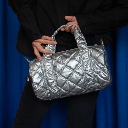 LOQI Puffy Silver Bag