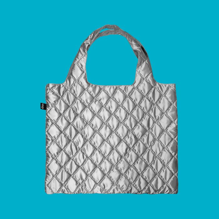LOQI Puffy Silver Bag