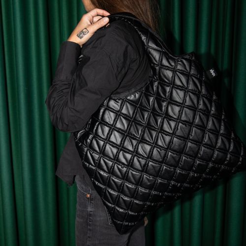 LOQI Puffy Black Bag