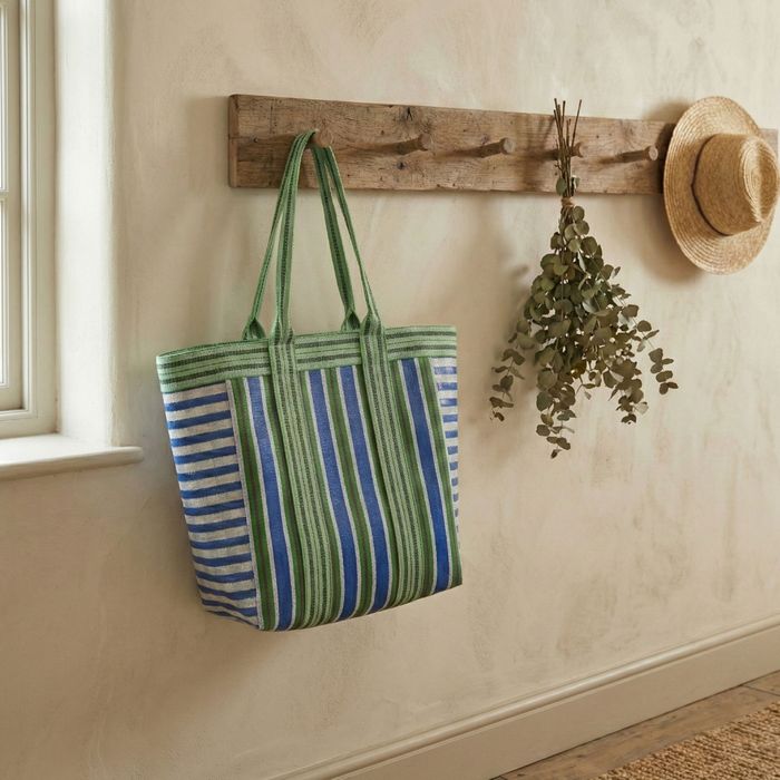 NEW! Striped Wide Shopper / Beach Bags
