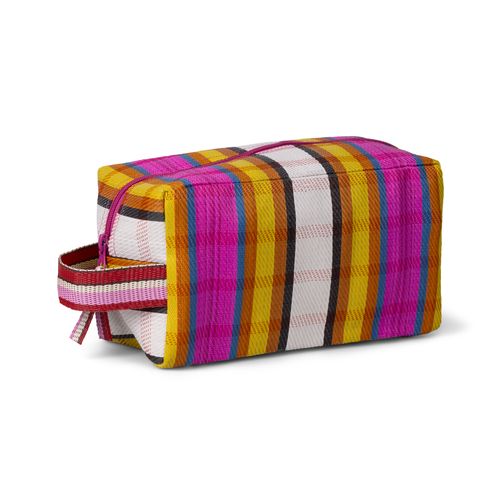 NEW! Striped Woven Was Bags