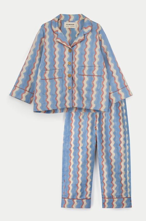 Unisex Kids Pyjama Set | Wiggle | Sky