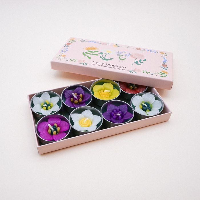 Handmade Assorted Garden Flower Scented Tealights