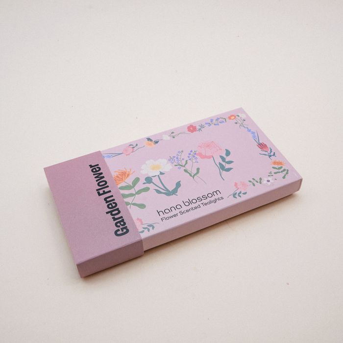 Handmade Assorted Garden Flower Scented Tealights