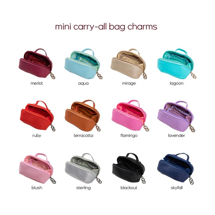 mini carry-all bag charms