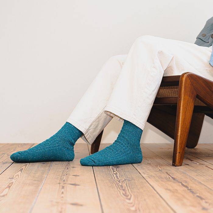HEMP COTTON RIBBED SOCKS
