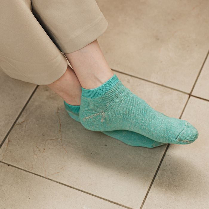 Linen Cotton Pile Anklet