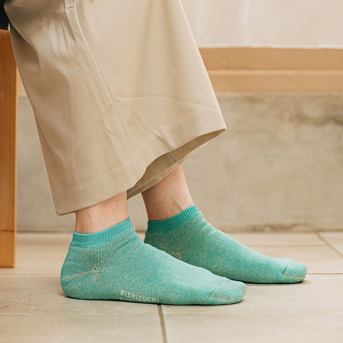 Linen Cotton Pile Anklet