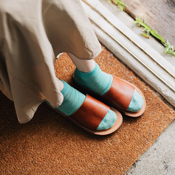 Linen Cotton Pile Anklet