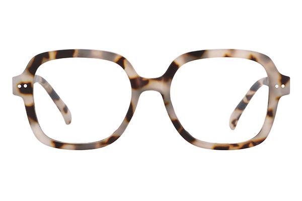 Reading Glasses 'Adrienne' Matt White Tortoiseshell