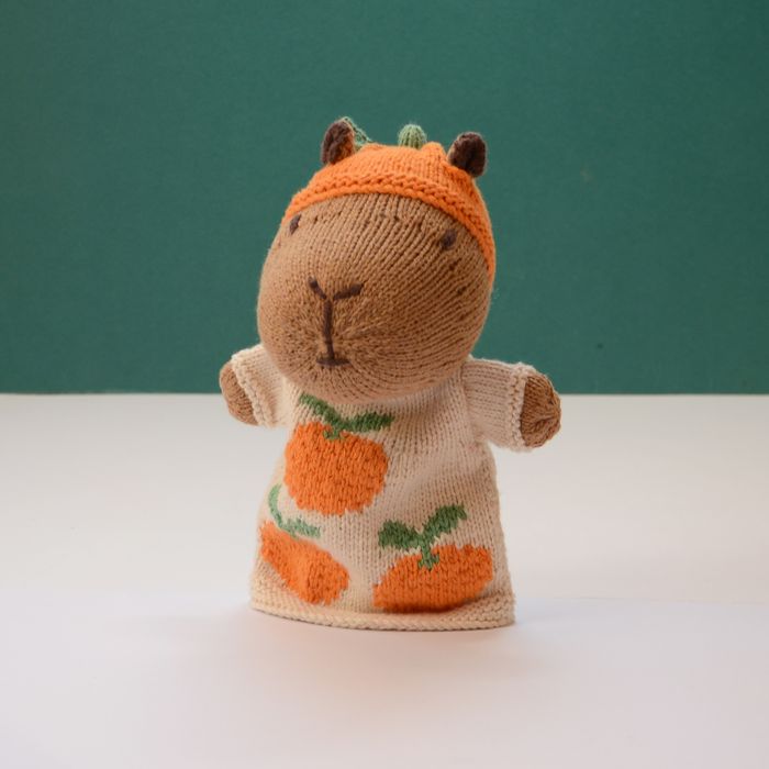 Capybara Hand Puppet