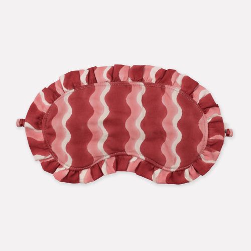 Organic Cotton Frill Eye Mask | Whirly | Jam