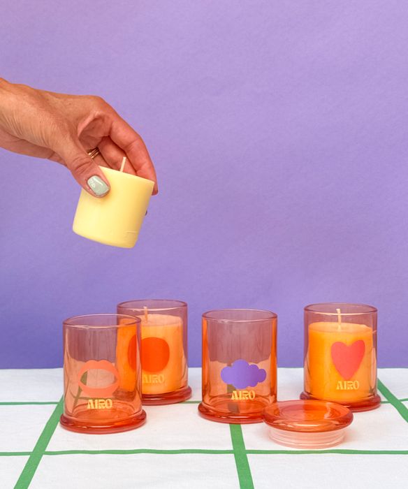 Mini aromatherapy candles